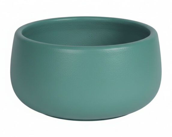 Vaso Ciotola Celeste D17x9cm in Ceramica