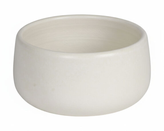 Vaso Ciotola Bianco D11x6,5cm in Ceramica