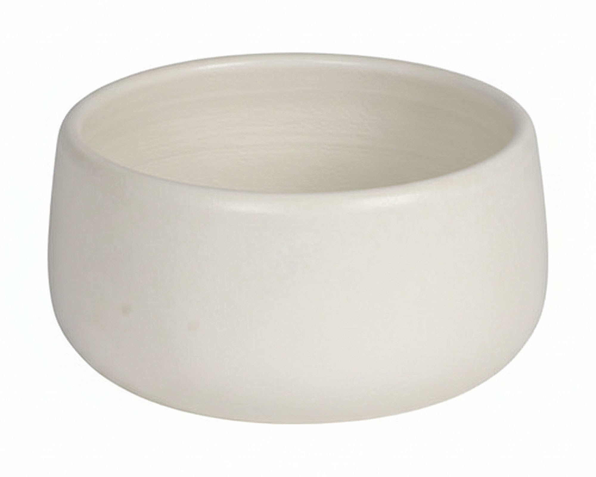 Vaso Ciotola Bianco D11x6,5cm in Ceramica