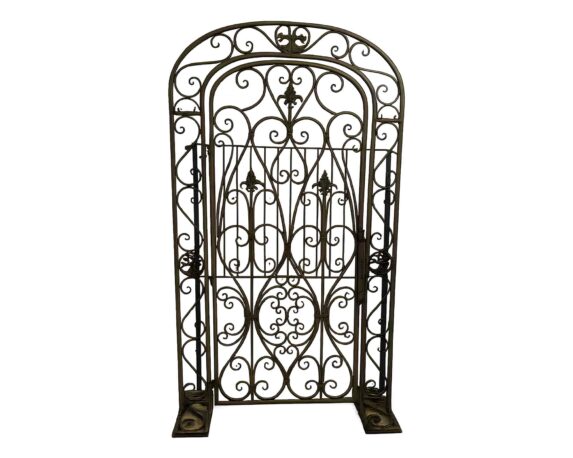 Cancello Liberty Verde 130x2x232cm in Ferro