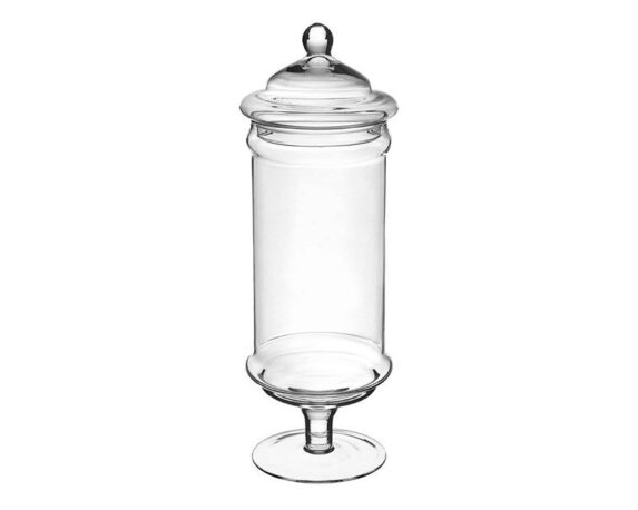 Bomboniera Elegante e Delicatezza D14,5x50cm in Vetro