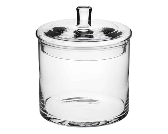 Bomboniera Elegante e Delicatezza D15x17cm in Vetro