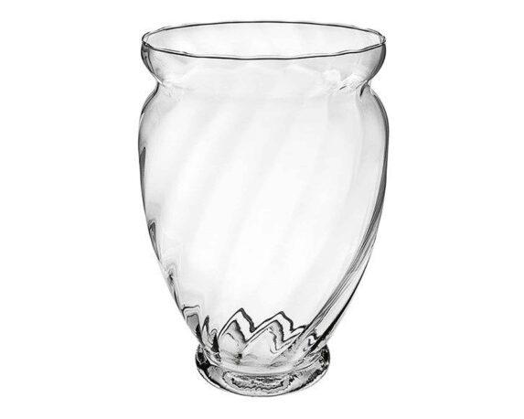 Vaso Versatile, Pratica e Resistente D24x35cm in Vetro