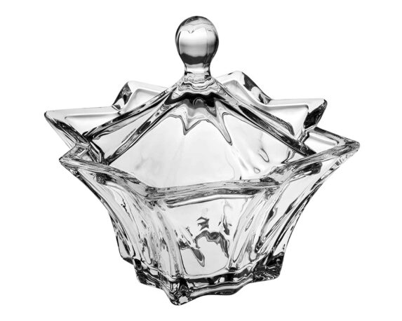 Bomboniera a Stella D13x11cm in Vetro