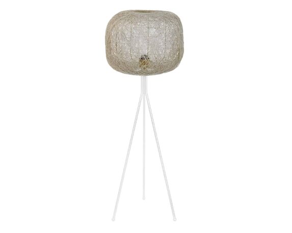 Lampada da Terra Bianco 41x41x109cm in Metallo – Item