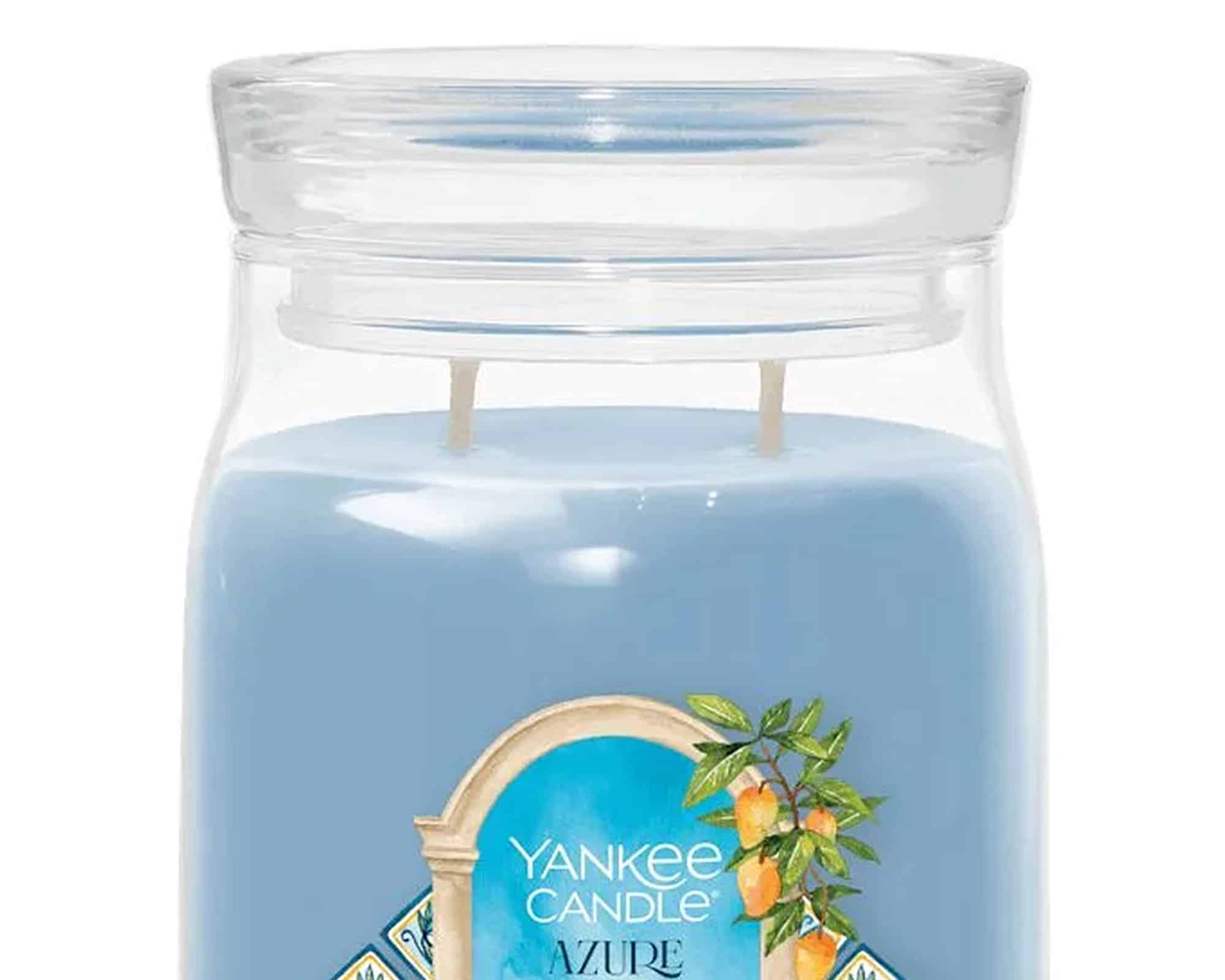 Candela Giara Grande Signature Azure Sky - Yankee Candle - immagine 2