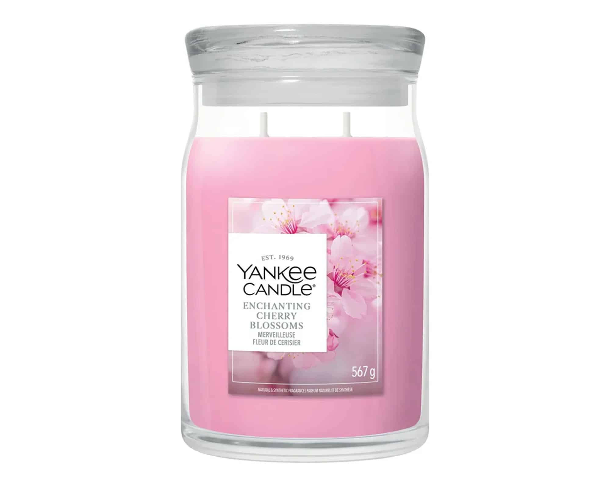 Candela Giara Grande Enchanting Cherry Blossoms - Yankee Candle