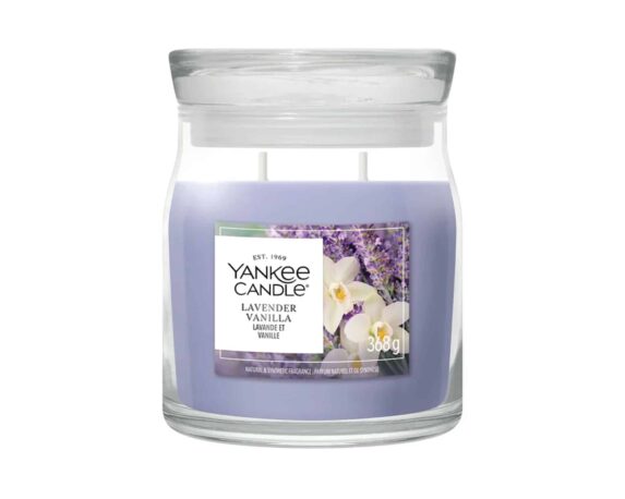 Giara Candela Media Lavender Vanilla – Yankee Candle