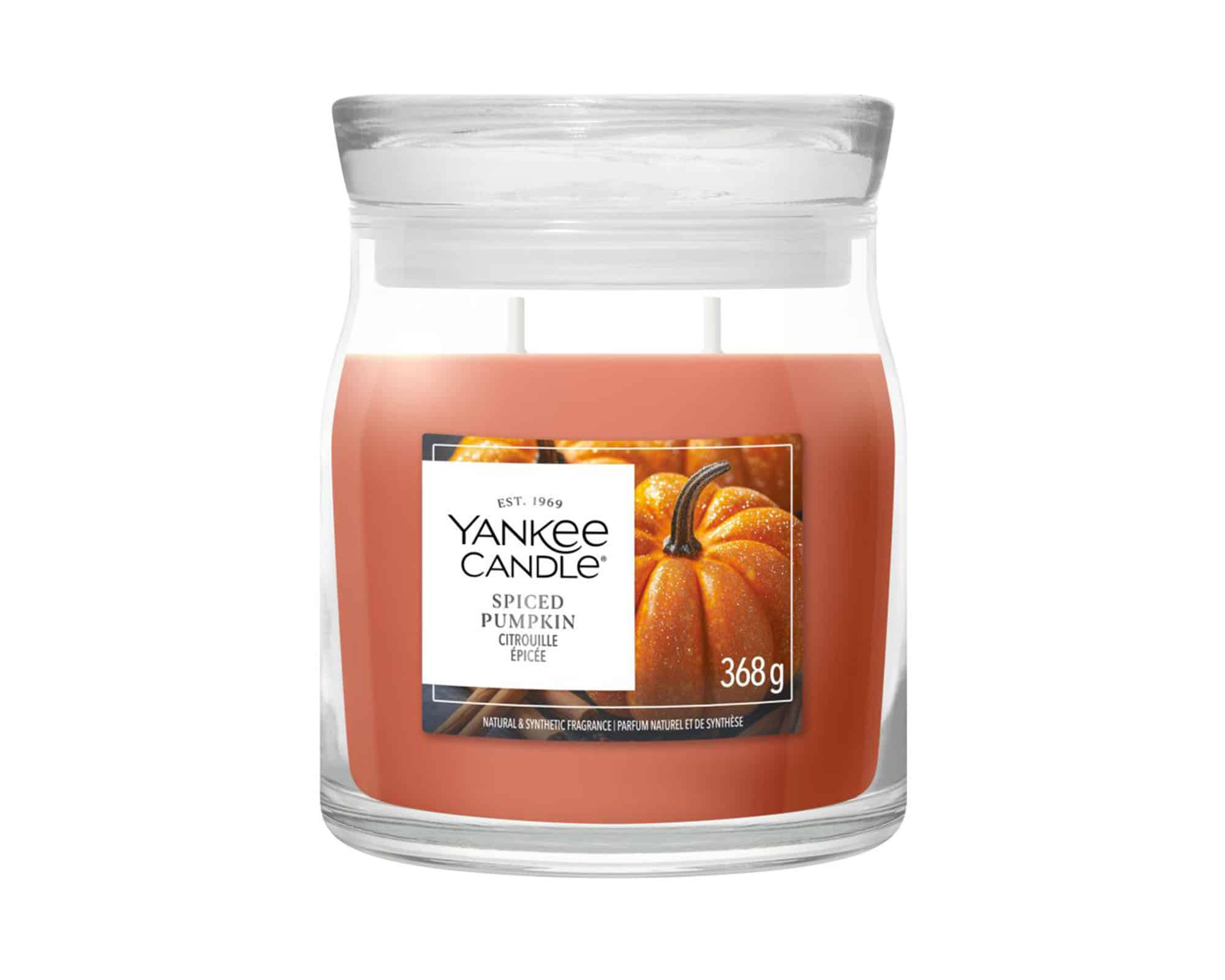 Giara Candela Media Spiced Pumpkin - Yankee Candle