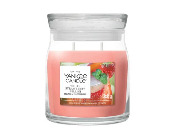 Giara Candela Media Strawberry Bellini – Yankee Candle