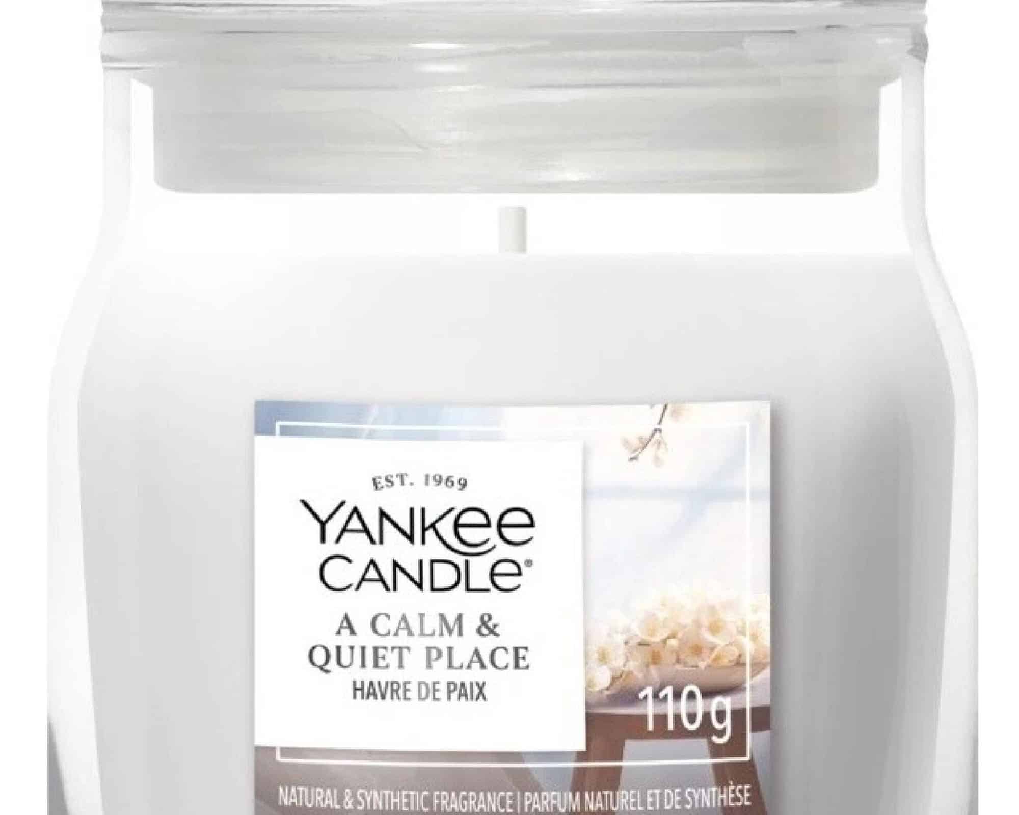 Candela Giara Piccola Amber e Sandalwood - Yankee Candle - immagine 2