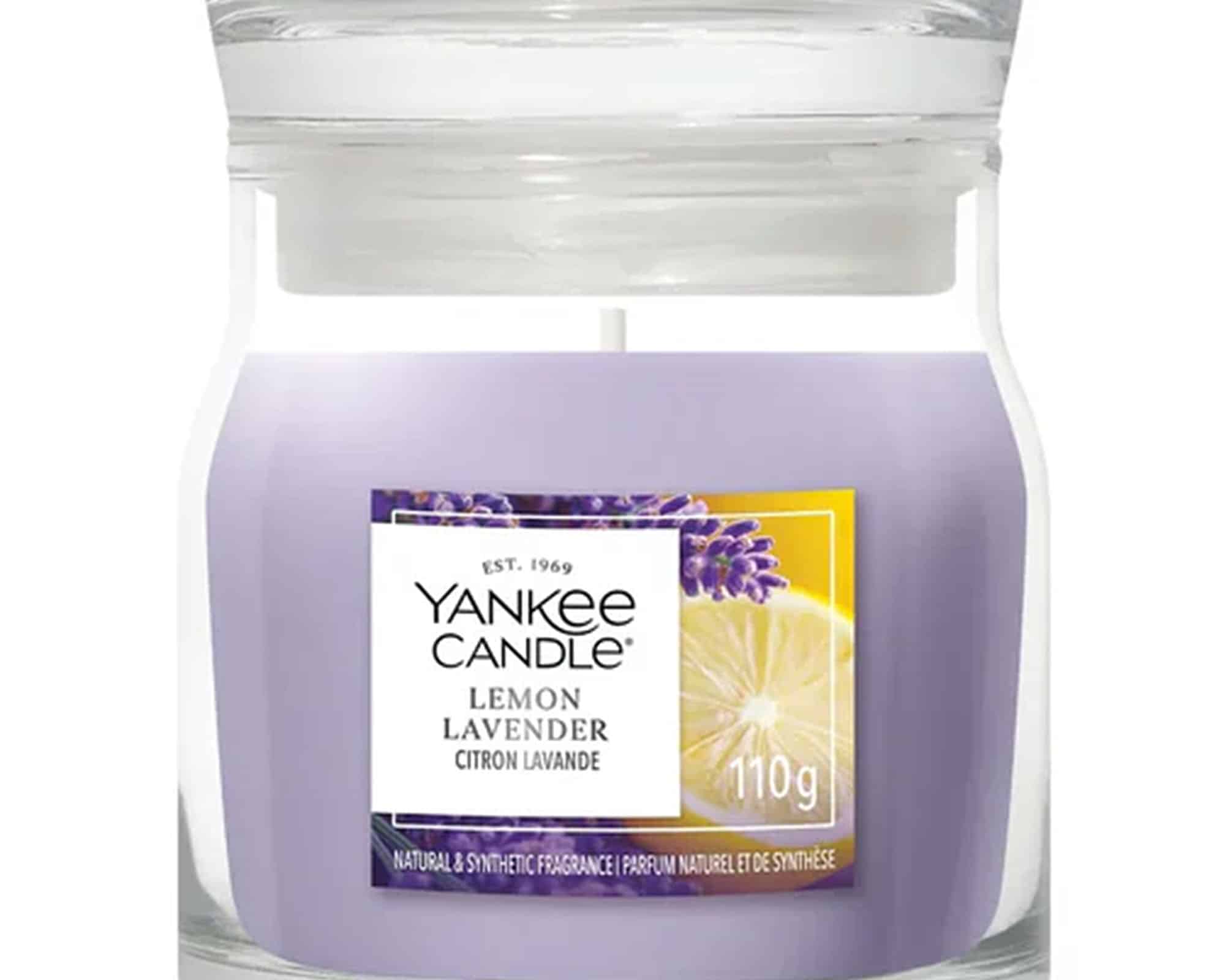 Candela Giara Piccola Lemon Lavender - Yankee Candle - immagine 2