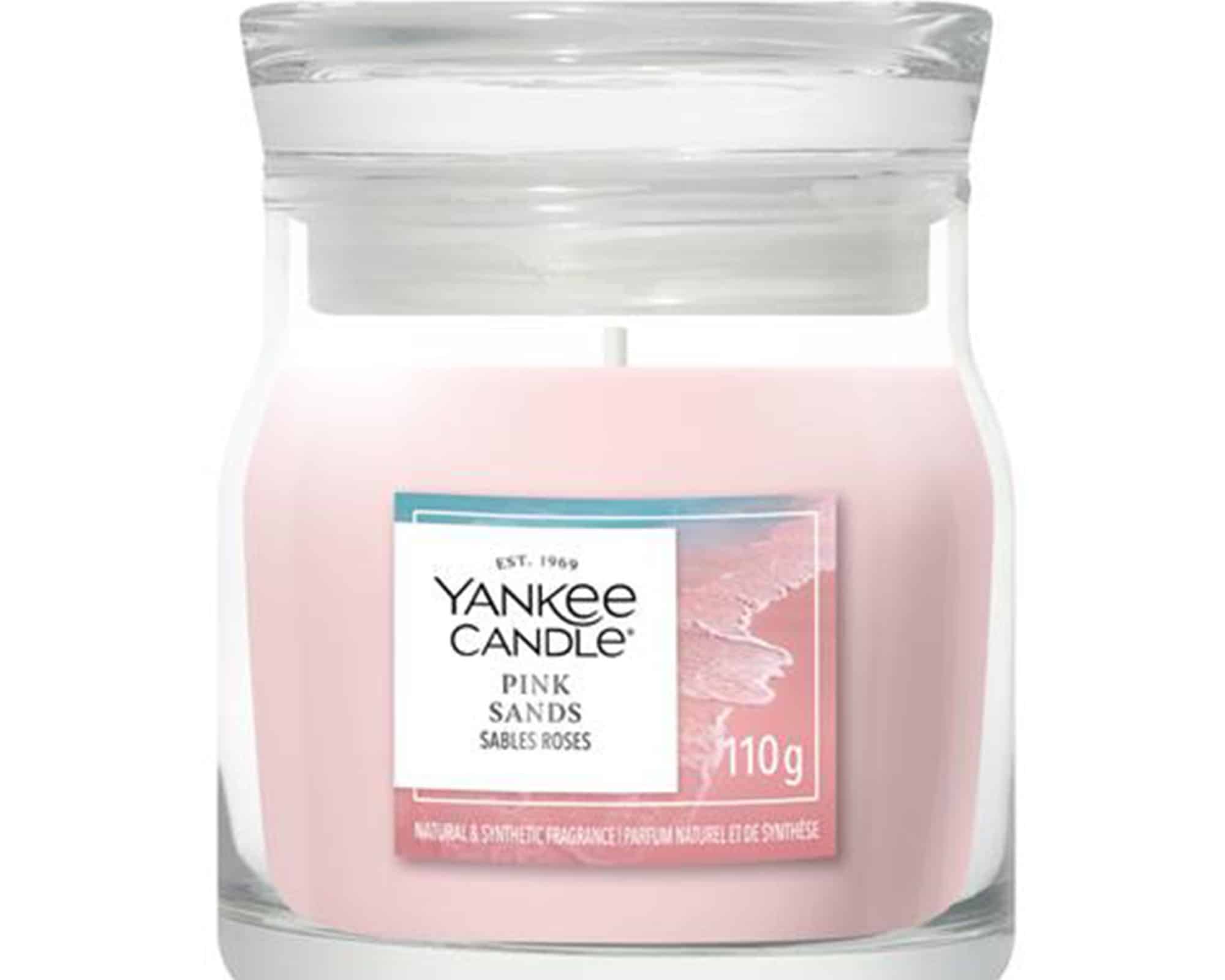 Candela Giara Piccola Pink Sands - Yankee Candle - immagine 2