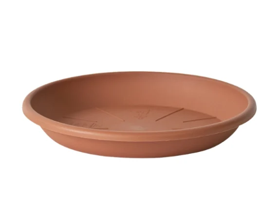 Sottovaso Medea in plastica colore terracotta