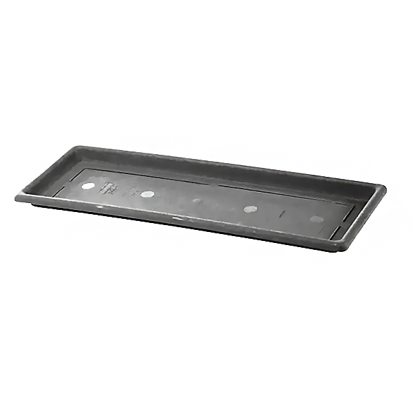 Sottovaso rettangolare Nettuno in plastica – FloralGarden