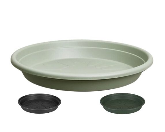 Sottovaso rotondo Green Basics plastica – Floralgarden