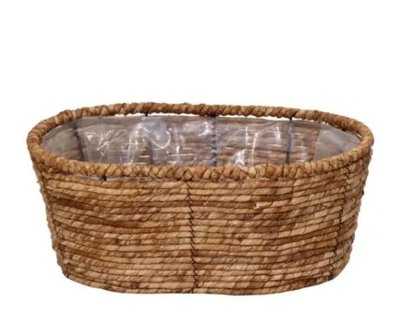 Cesta coprivaso ovale senza manici in canna GalaLoft Oval – FloralGarden