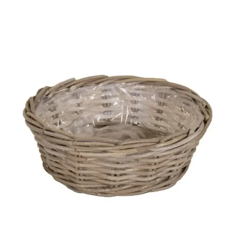 cesta-coprivaso-rotonda-eviround-lowb-rattan-bassa-floralganden-600×600 Cesta Ciotola EviRound LowB in rattan intrecciato senza manici. Su Floral Garden: fodera impermeabile interna e fondo stretto in 4 misure rotonde!