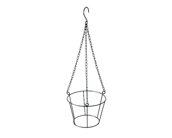 Portavaso sospeso rotondo in metallo IronFlower- FloralGarden